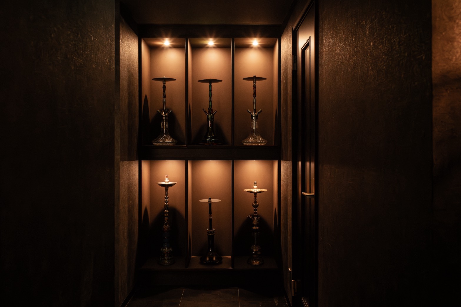 shisha bar N& カウンター